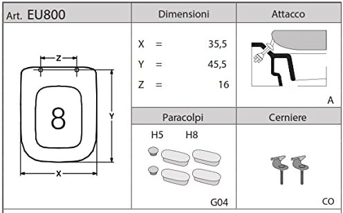 Ja sedileria Toilettenpapier Ideal Standard Conca WC-Sitz gewidmet