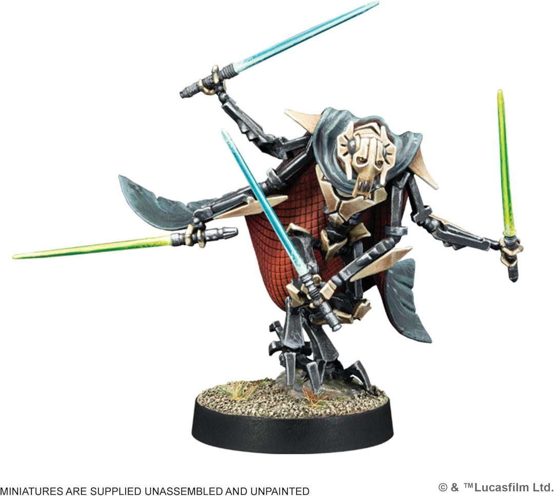 Asmodee, Star Wars: Legion – Separatist Alliance Starter Set (Separatistenallianz-Starterset), Atomi