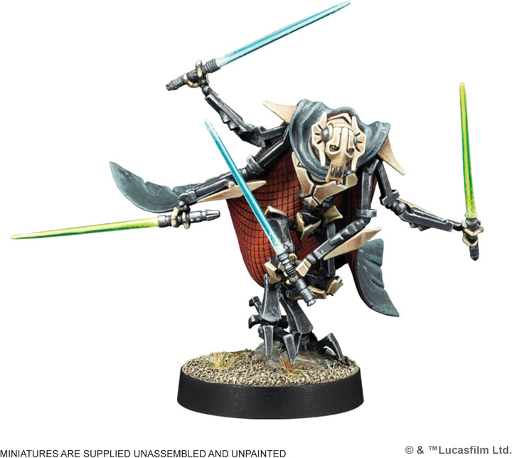 Asmodee, Star Wars: Legion – Separatist Alliance Starter Set (Separatistenallianz-Starterset), Atomi