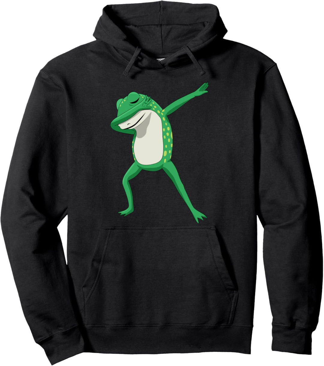 Tanzender Frosch Dab Dance Kröte Geschenk Frosch Pullover Hoodie