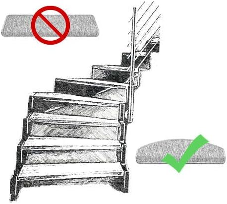 Metzker Stufenmatten Ariston kombinierbar mit Teppich Läufer Dunkelgrau Rechteckig 15er Set Treppens