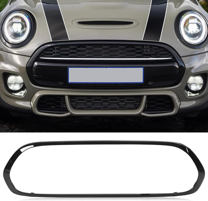 Cooper Kühlergrill Schwarz Frontgrill Grill Rahmeneinfassung 51137449207 Schwarz Glänzend Ersatz für