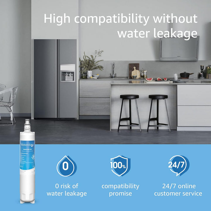 2X Waterdrop 847200 Kühlschrank Wasserfilter Ersatz für Fisher & Paykel 847200; RS9120W Activesmart