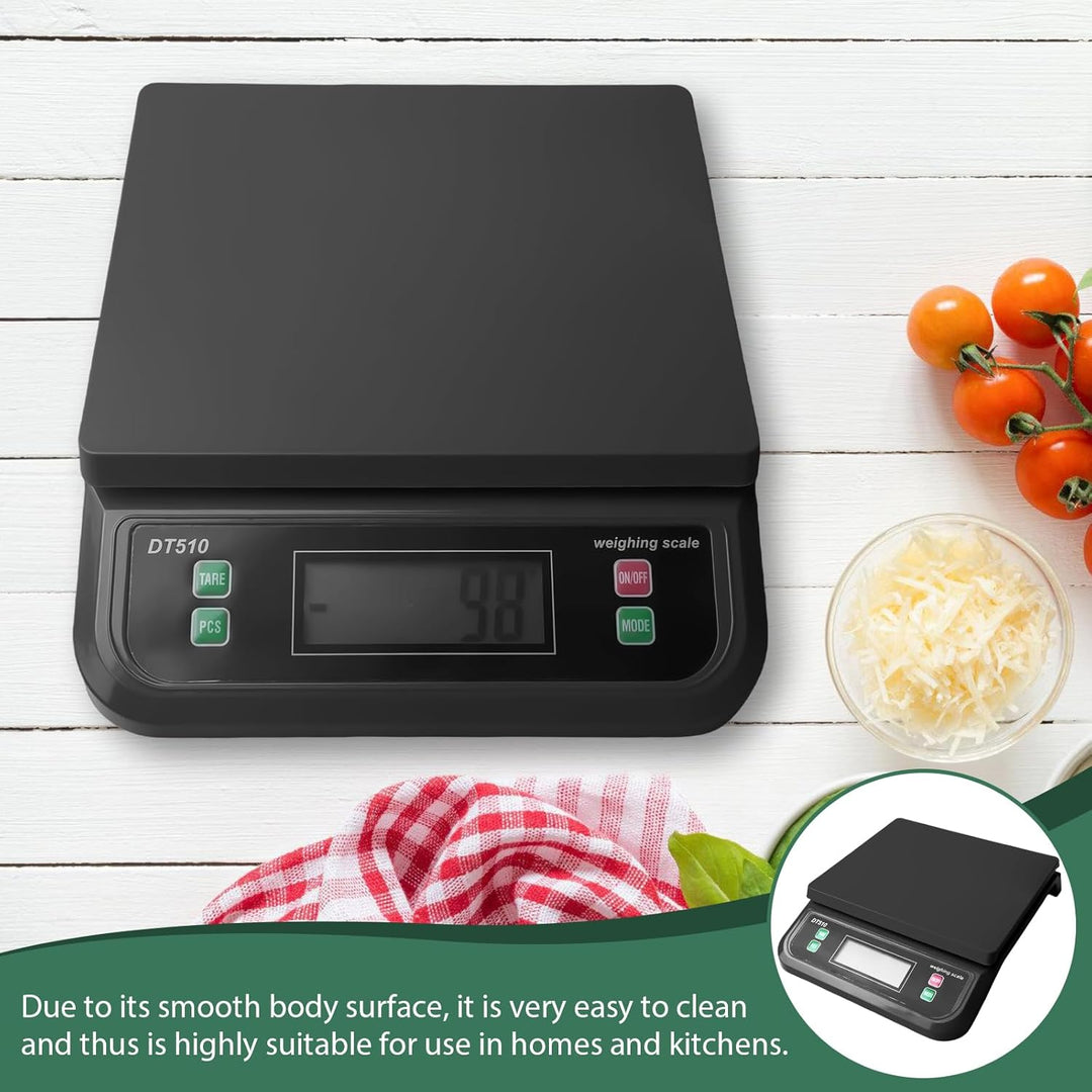 Digitale Paketwaage 30kg, Digitale Küchenwaagen, Waage Küche in 1g Schritten, Digitalwaage mit LCD D