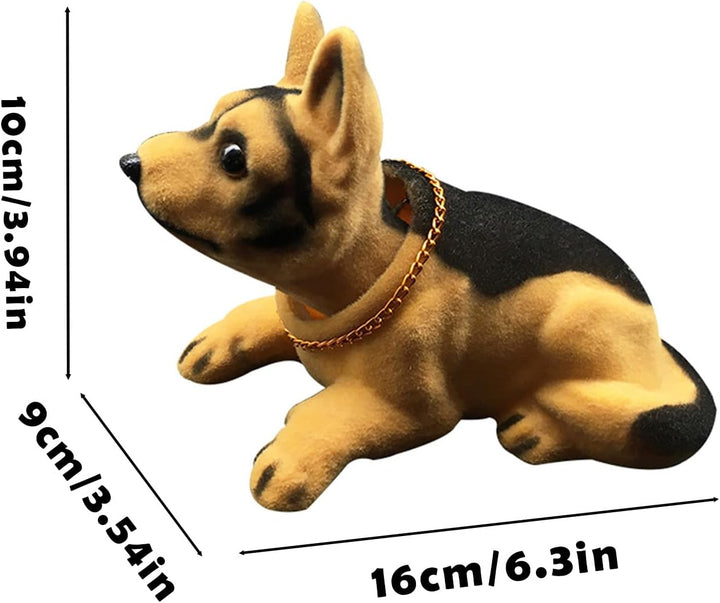 Kuscheltier Hund, Hunde Plüschtier, Wackelkopf Figur Auto, Wackelhund Auto-Innendekoration, Für Haus