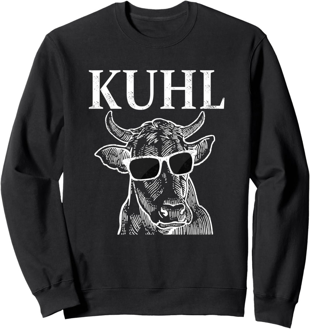 Kuhl Farmer Bauernhof Spruch Landwirtschaft Trecker Biobauer Sweatshirt