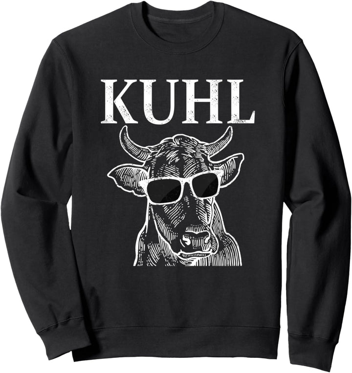 Kuhl Farmer Bauernhof Spruch Landwirtschaft Trecker Biobauer Sweatshirt