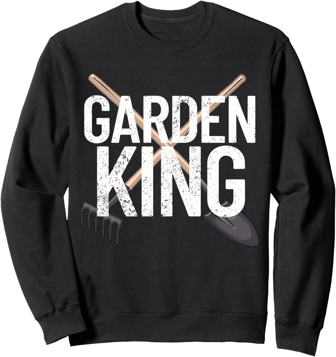 Garden King Pflanzen wachsen Pflanzen Herren Gartenarbeit Sweatshirt
