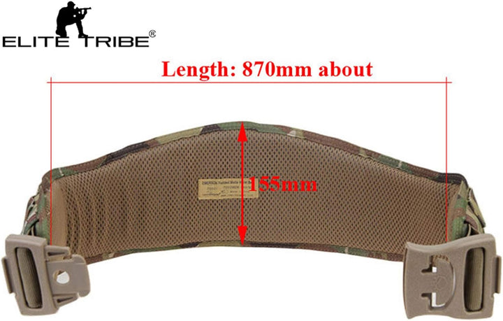 Airsoft Kampf Gürtel taktisch Molle Hüftgurt Multicam MC