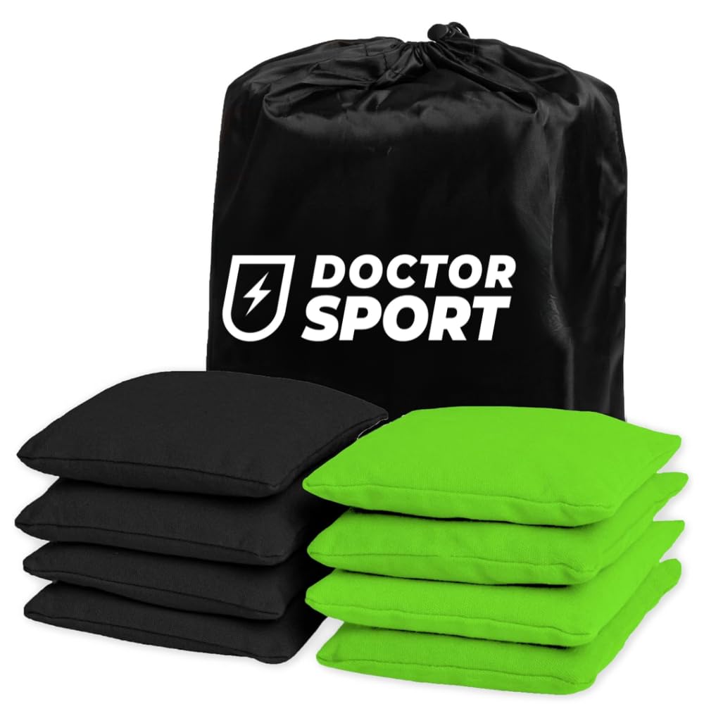Original Cornhole Bean Bags (8-teilig) 15 x 15 cm 400 g aus Bester Verarbeitung und Besten Materiali