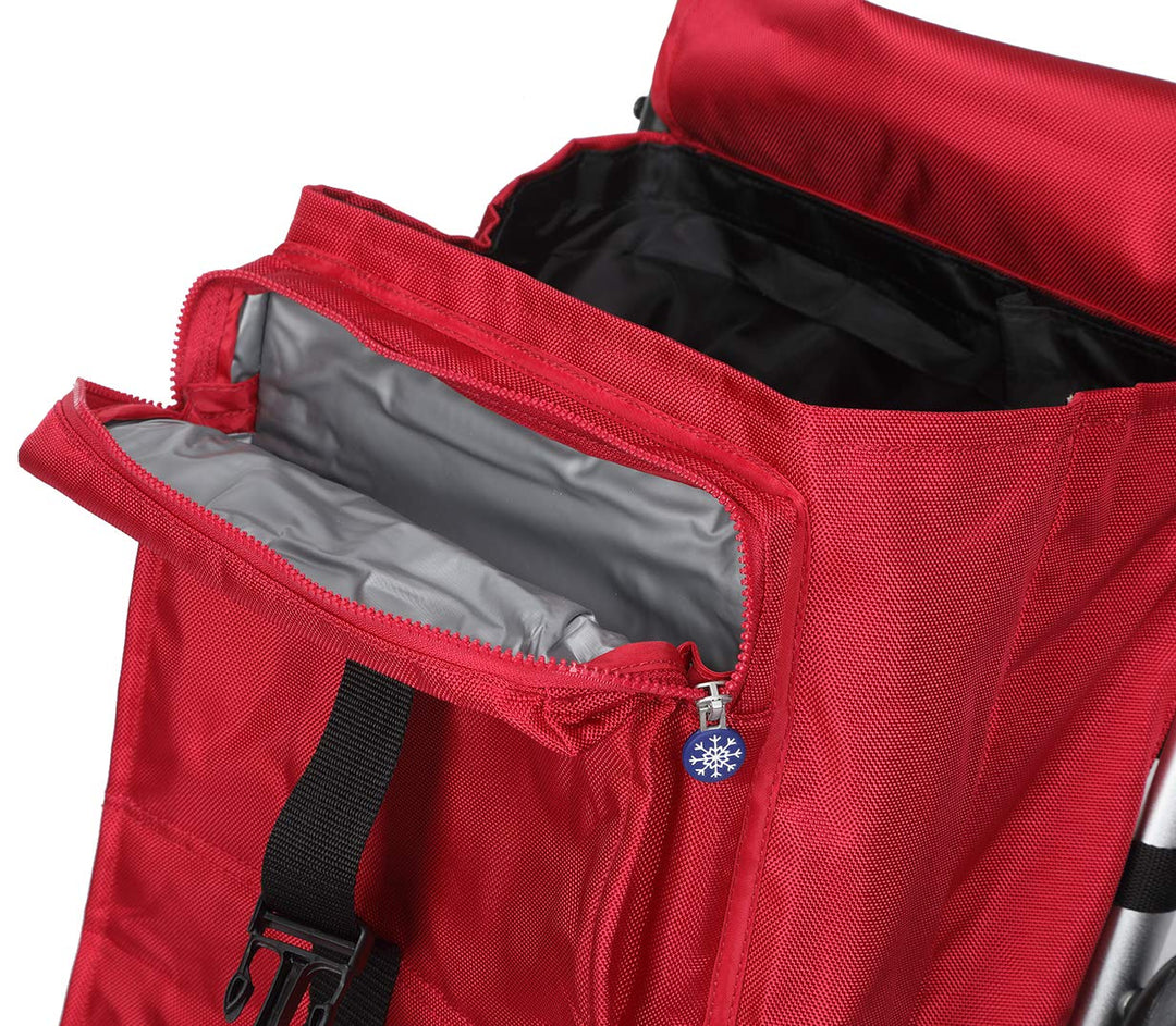 Playmarket Unisex-Adult Go Up Basic Einkaufswagen, Rot (Charme), 110 Centimeters 110 centimeters Rot