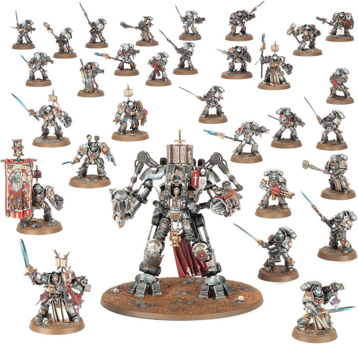 Games Workshop - Warhammer 40.000 - Grey Knights: Sanctic Concave (Army Boxed Set)