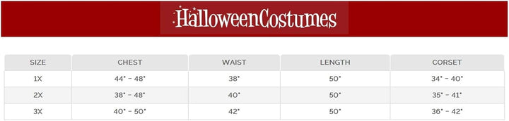 California Costumes Piraten-Wench-Kostüm in Übergrösse, schwarz, X-Large XL Mehrfarbig, XL Mehrfarbi