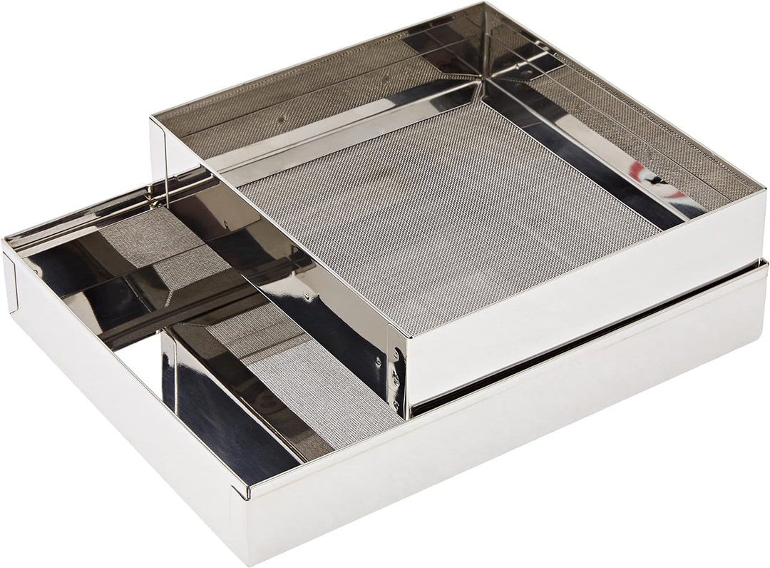 Ibili 718300 - Harinero Inox, 25 x 20 x 25 cm