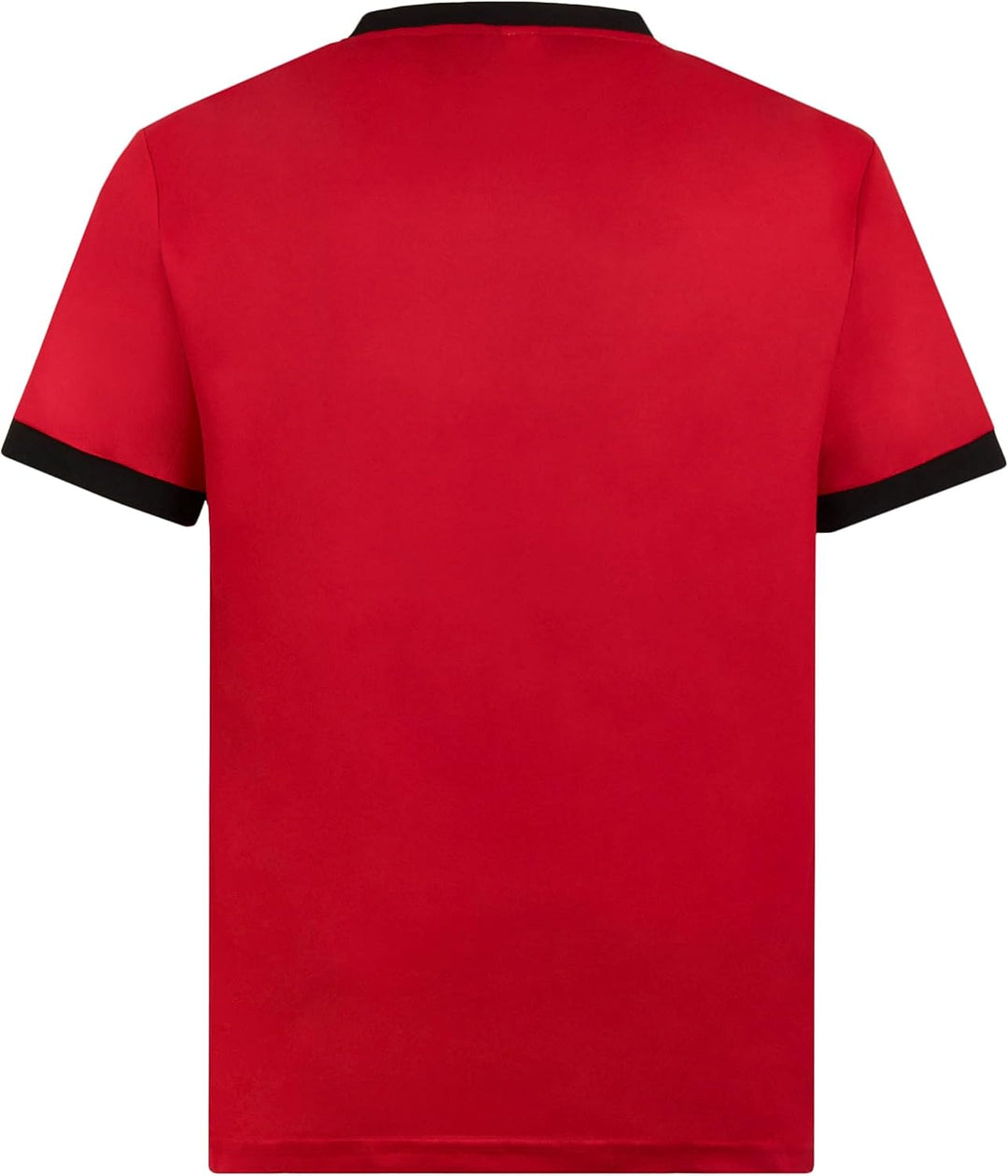 AC Milan Unisex T-Shirt S Rot Schwarz, S Rot Schwarz