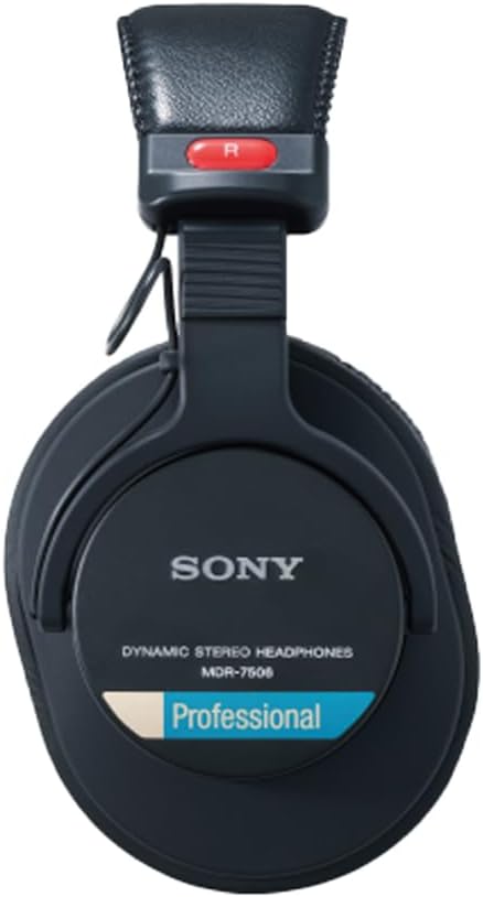 Sony MDR-7506 Studio-Kopfhörer geschlossen Single, Single