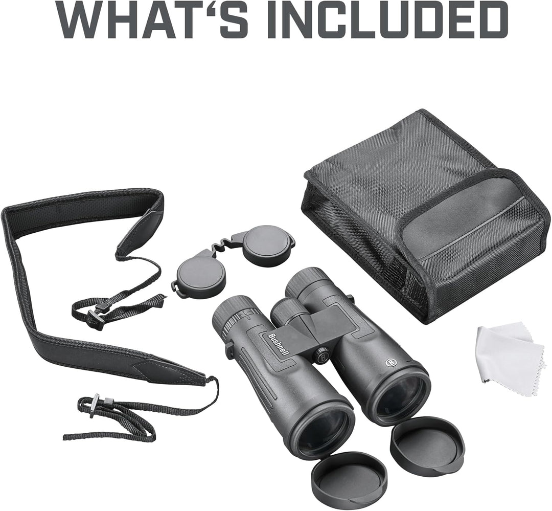 Bushnell - Legend - Fernglas - 10x50 - Dachkantprisma - Schwarz - Voll multivergütet - BB1050W, 10x5