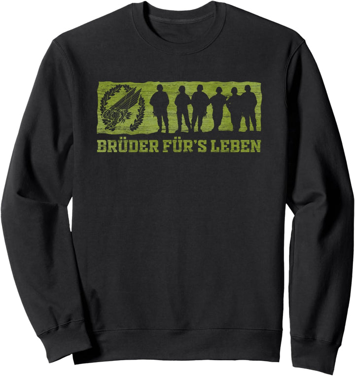 Bundeswehr Fallschirmjäger Brüder fürs Leben Soldat Geschenk Sweatshirt