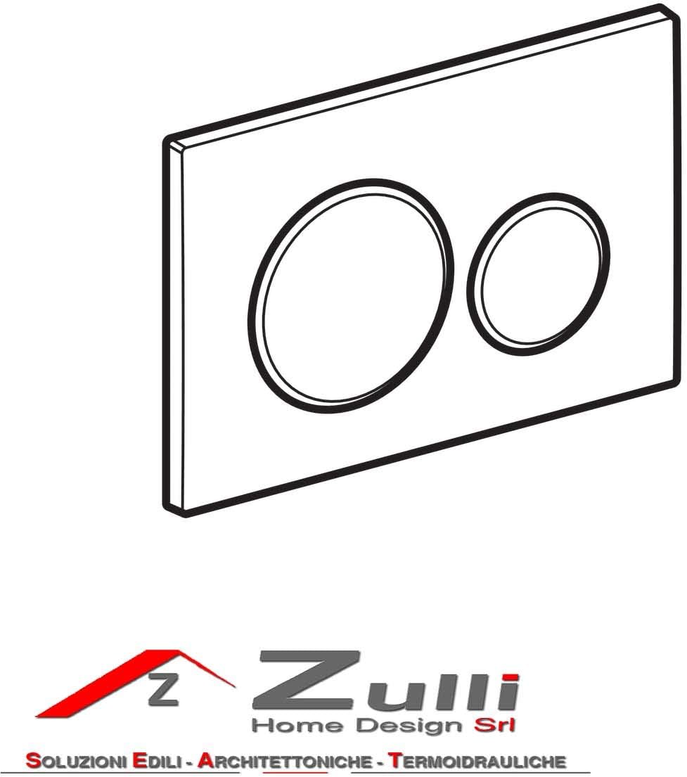 Geberit 115.882.KN.1 115882KN1 Sigma 20 Betätigungsplatte, Hochglanz-verchromt/mattchrom, Seidenglan