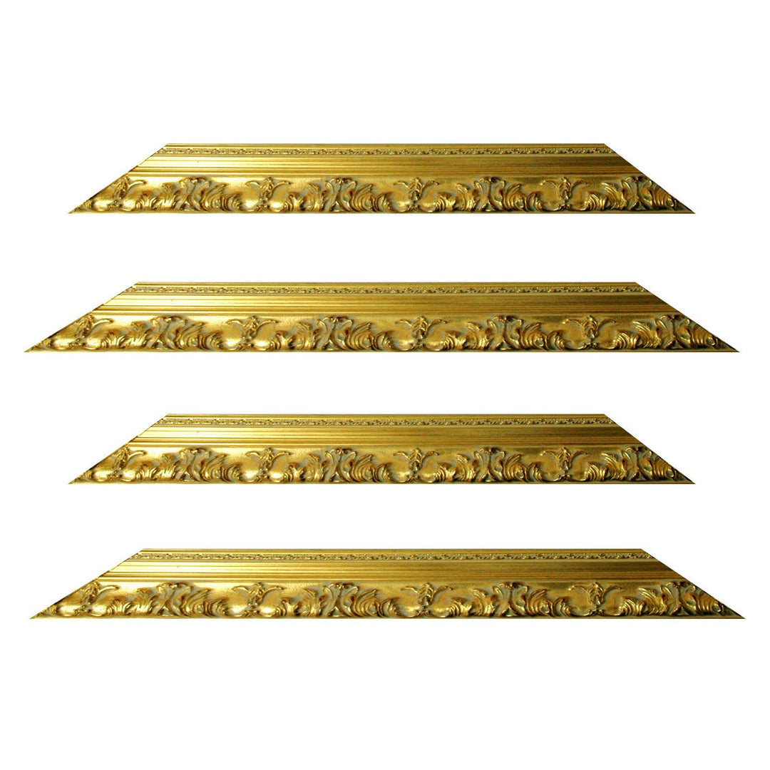 Neumann Bilderrahmen Barockrahmen Gold fein verziert 979 ORO, 50x70 cm Zuschnitt 50x70 cm Zuschnitt