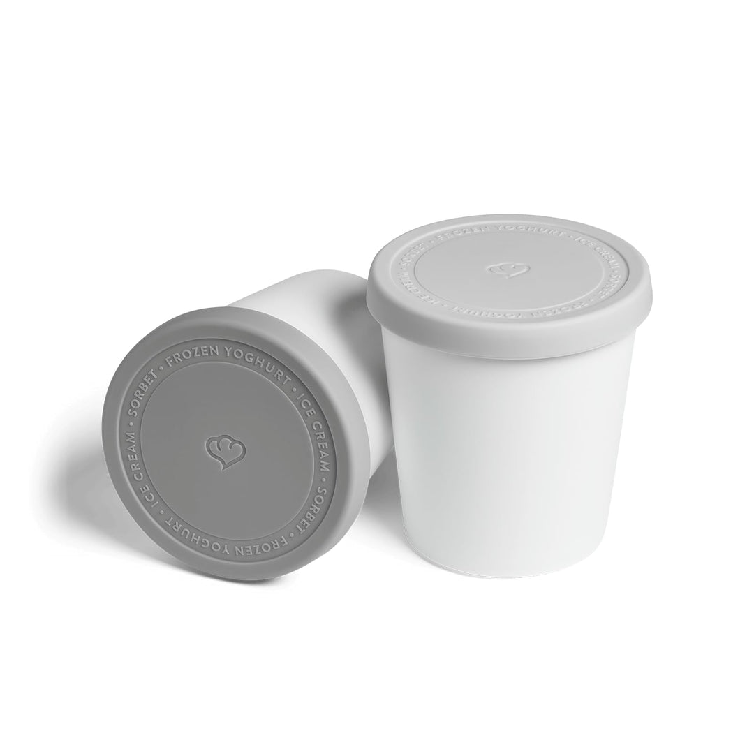 SPRINGLANE 2er-Set Eisbehälter für Speiseeis 1 L, Aufbewahrungsbehälter, Gefrierdosen, Eis-Container