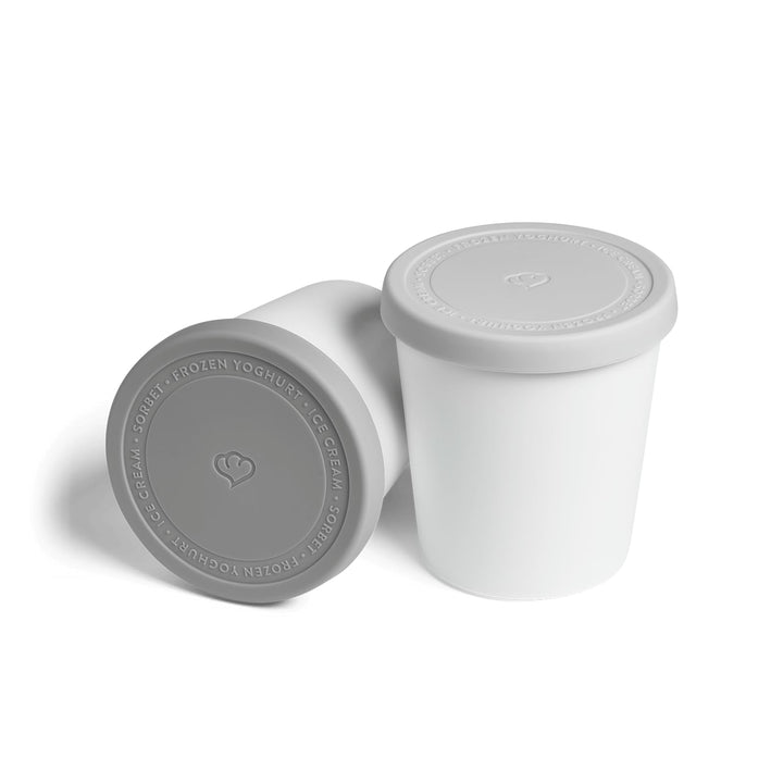 SPRINGLANE 2er-Set Eisbehälter für Speiseeis 1 L, Aufbewahrungsbehälter, Gefrierdosen, Eis-Container
