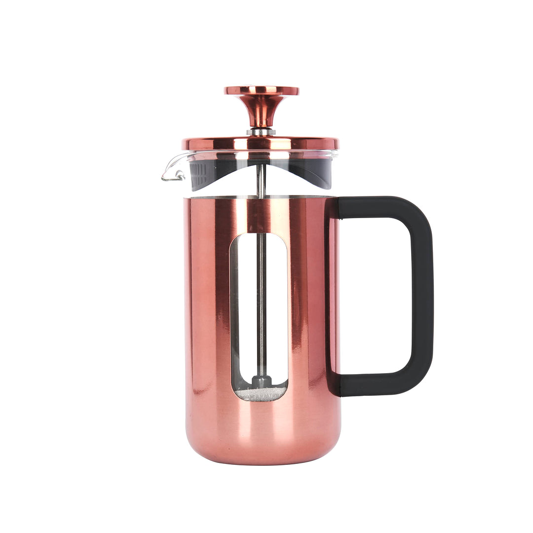 Swell La Cafetière Pisa Kaffeebereiter aus Edelstahl, für 3 Tassen, Kupfer, in Geschenkverpackung, K