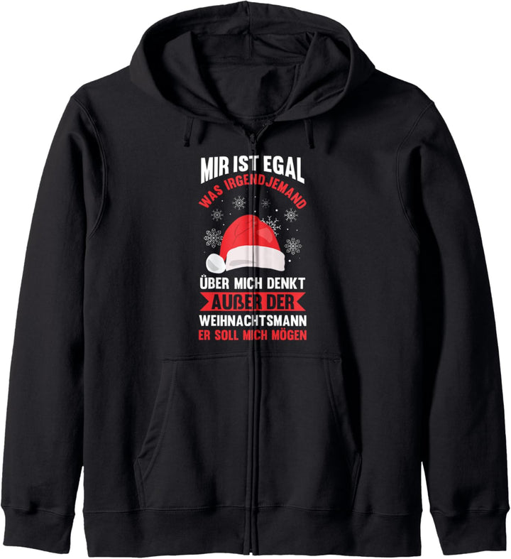 Weihnachtsmann Weihnachtszeit Weihnachten Kapuzenjacke