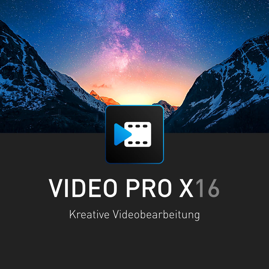 MAGIX Video Pro X16 - Kreative Videobearbeitung I Videobearbeitungsprogramm I Videoschnittprogramm I