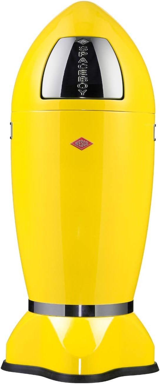 Wesco Abfallsammler Spaceboy Lemonyellow 35 Liter, Lemonyellow