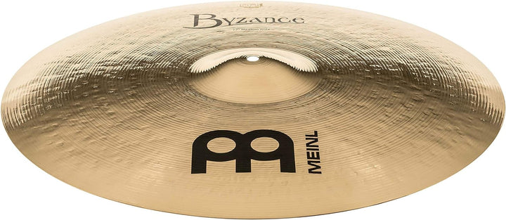 Meinl Cymbals Byzance Brillant Ride Medium 22 Zoll (Video) Schlagzeug Becken (55,88cm) B20 Bronze, B