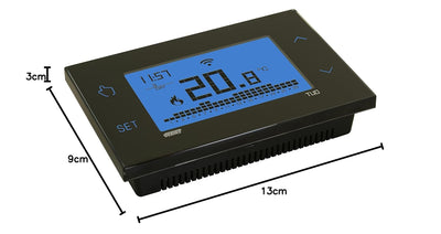 VEMER VE788700 TUO WiFi Batterie - Thermostat Heizung Smart Home, WLAN Raumthermostat, Wochenprogram