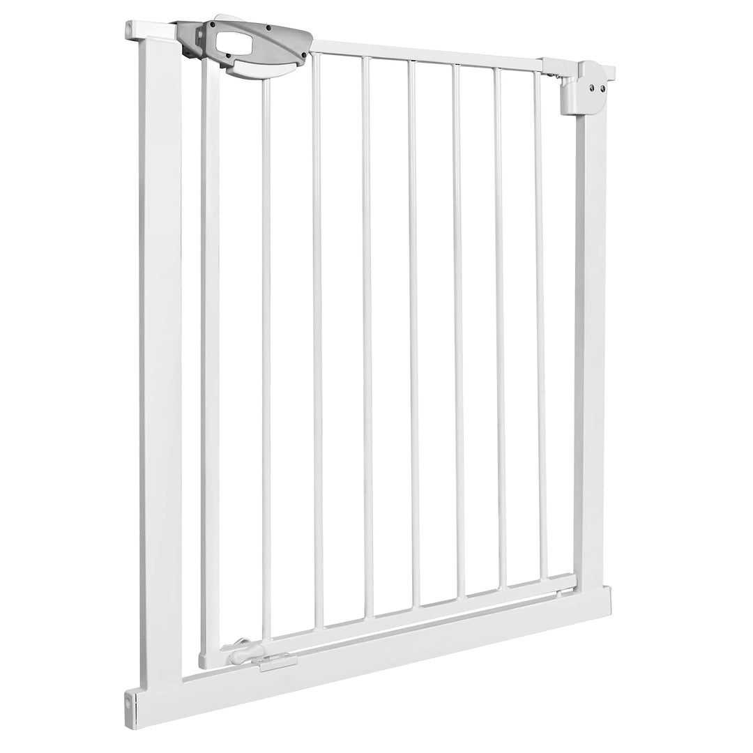 UISEBRT Türschutzgitter Ohne Bohren Treppenschutzgitter für Kinder 75-85cm breit, Auto-Close Baby Sc