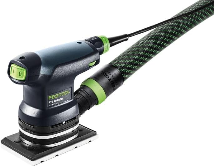 Festool RUTSCHER RTS 400 REQ-Plus (mit Schleifschuh, Protector, Longlife-Staubfangbeutel), im Systai