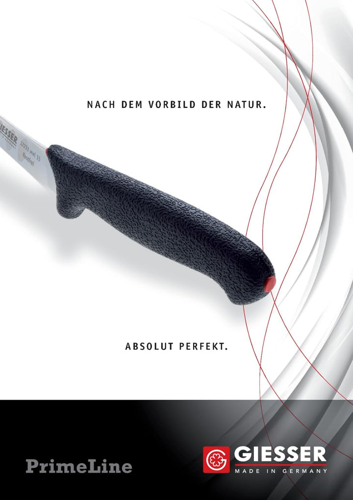 Johannes Giesser Messerfabrik PrimeLine Ausbeinmesser stark Messer, Gelb, 15 cm