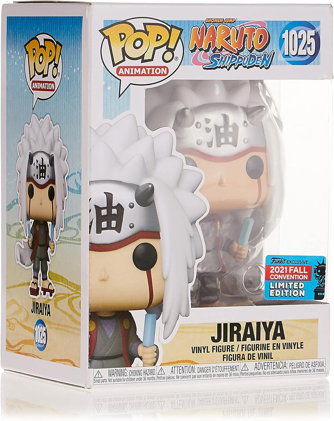 Funko POP! Animation: Naruto Shippuden - Jiraiya w/ Popsicles - Exclusive (Special Edition Sticker)