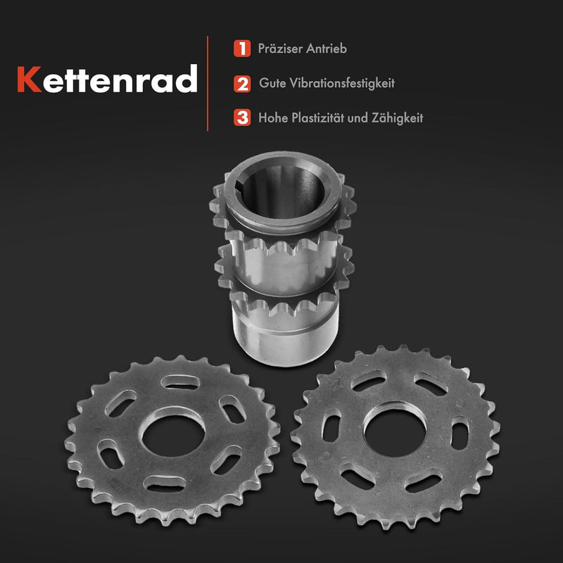 Steuerkettensatz für 5er E39 535 540 7er E38 735 740 8er E31 840 X5 E53 Rang e Rove r III LM 1996-20