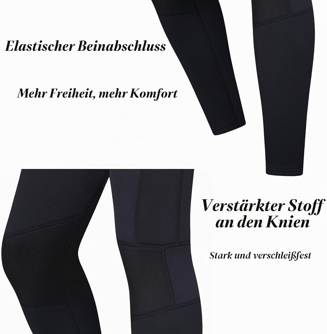 ZCCO Herren und Damen Neoprenhose, 1,5mm/3mmLange Neoprenhose, Tauchhose zum Surfen, Kajakfahren, Sc