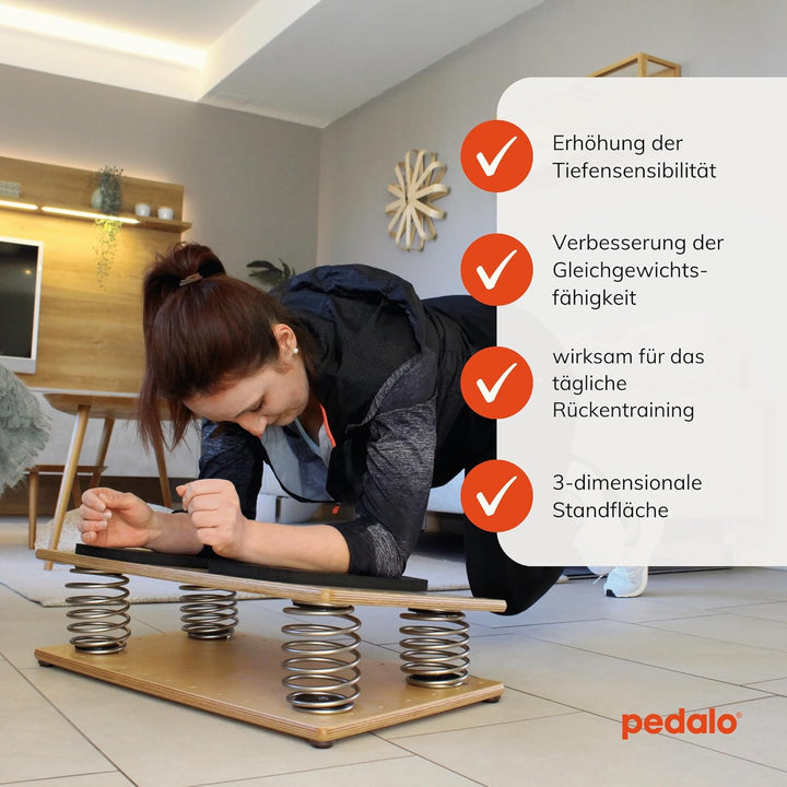 Pedalo® Federbrett 600 I Sensibilität I Balance I Koordination I Propriozeption I Training