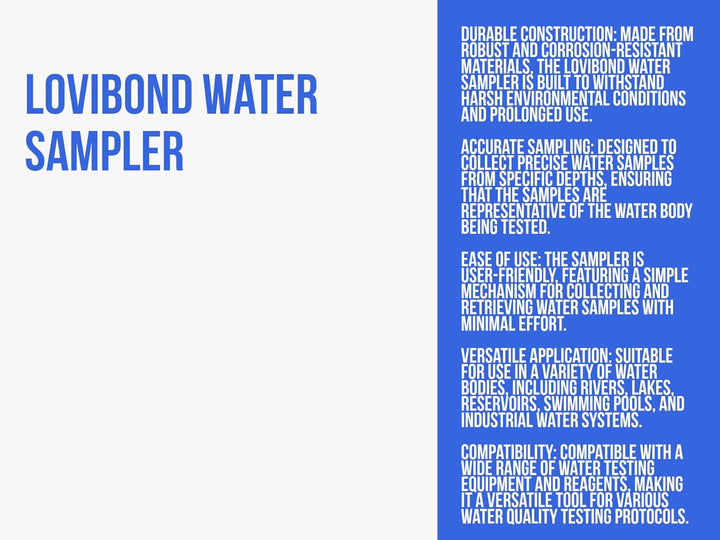 Lovibond Water Sampler