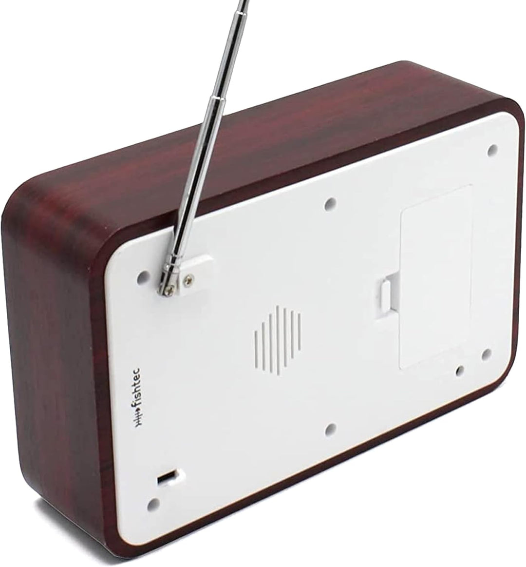 FISHTEC ® Radiowecker Woodstock - Snooze - Temperatur