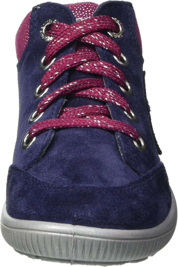 Superfit Baby-Mädchen Starlight Lauflernschuhe, Blau Rot 8010