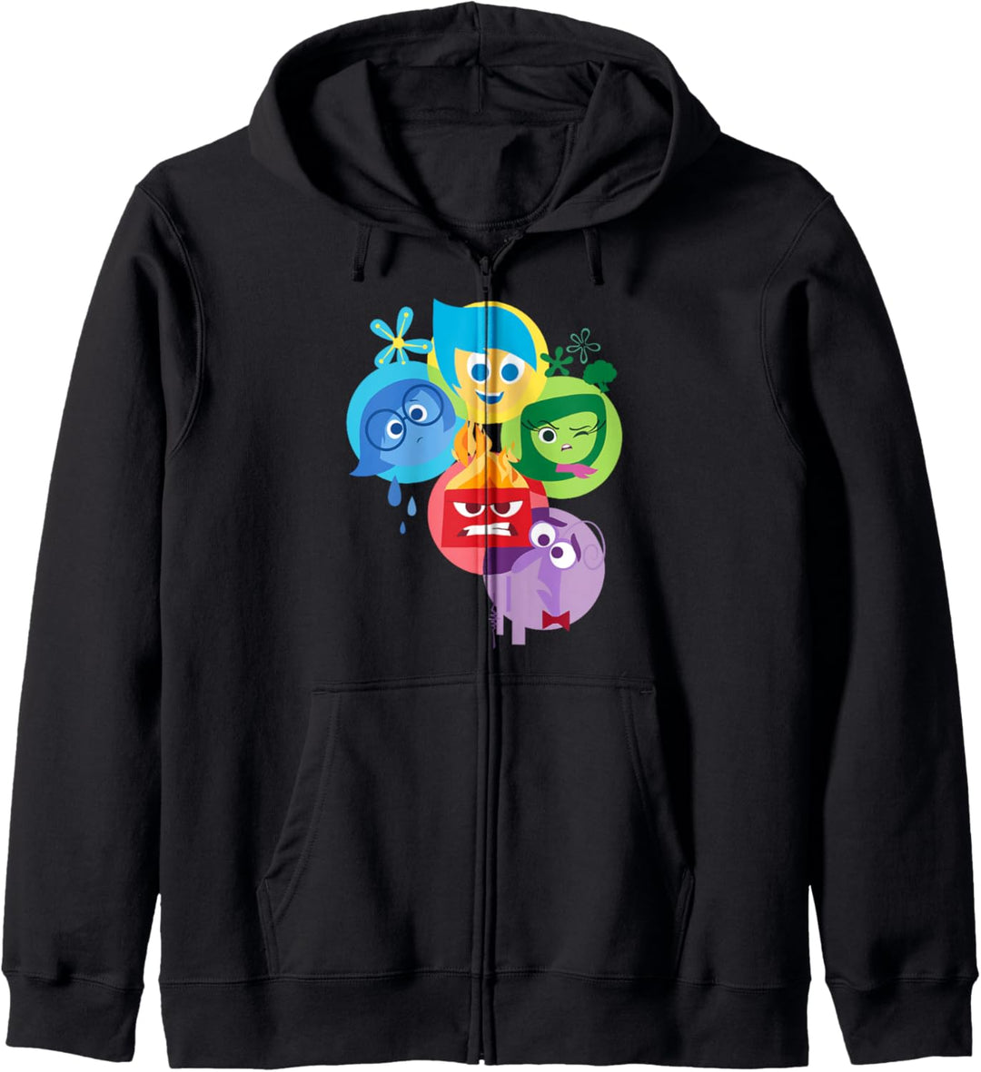 Disney Pixar Inside Out Simple Group Shot Kapuzenjacke