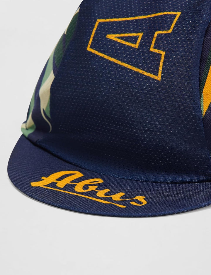 ABUS Race Cap - stylische Cycling Cap mit Sweatband - Schutz vor Sonne, Insekten und Schweiss - pass