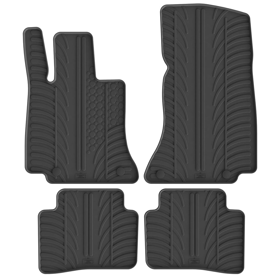 Gledring 0514 Satz Gummimatten passend für Mercedes C-Klasse W206 2021-(T Profil 4-teilig + Montage-