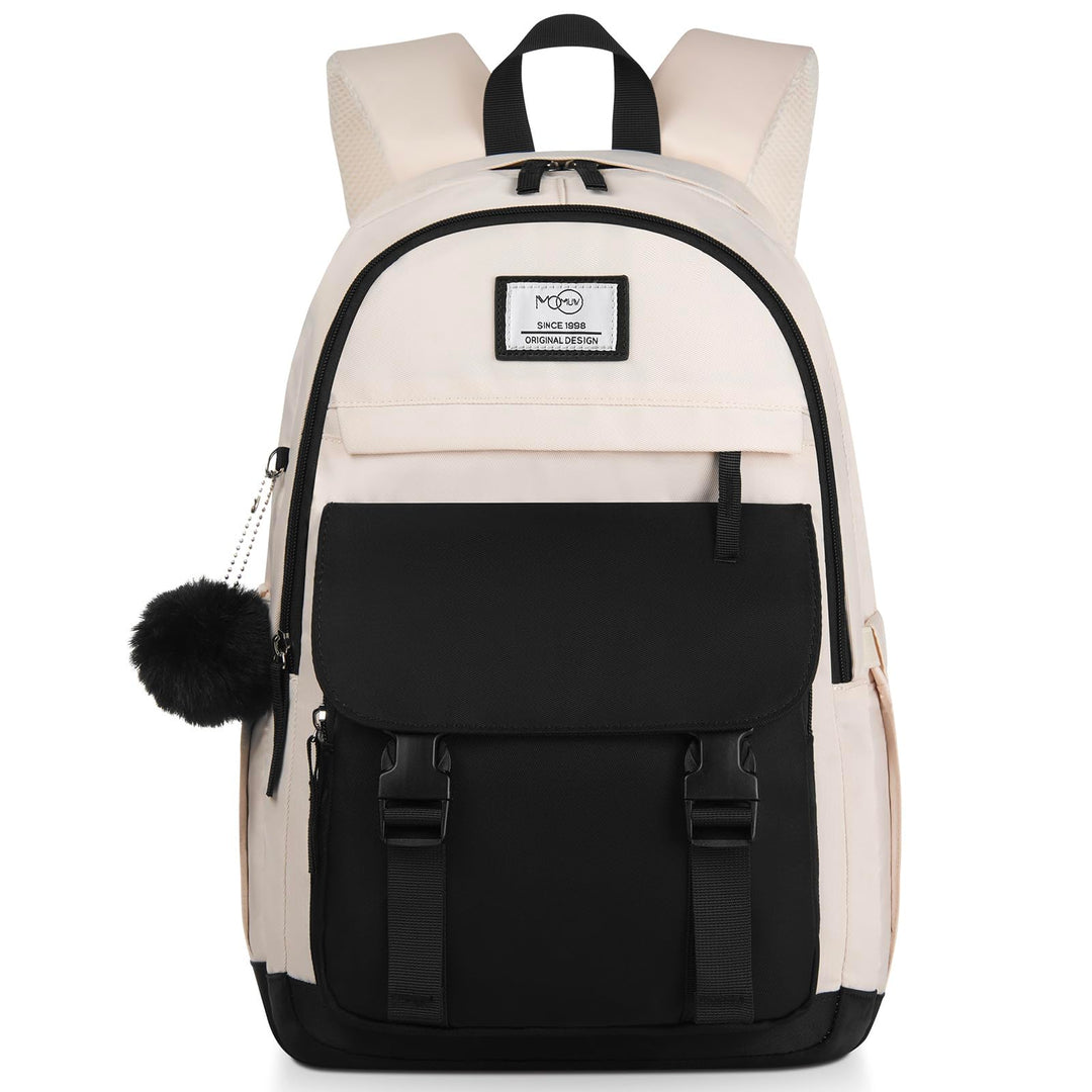 MOMUVO Rucksäcke für Teenagerinnen & Frauen,Laptop-Schulrucksack | Niedlicher College-Rucksack für S