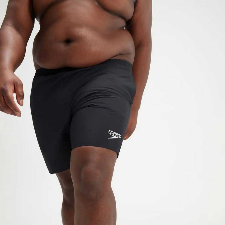 Speedo Herren Plus Size Essential 16" Wassershort 48 Grosse Grössen Schwarz, 48 Grosse Grössen Schwa