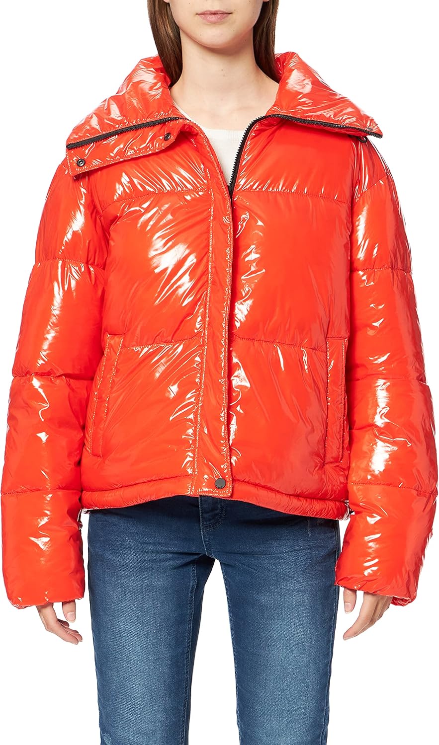 HUGO Damen Jacke S Bright Red620, S Bright Red620