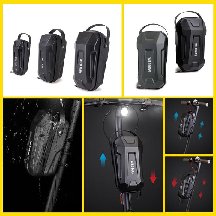 E Scooter Tasche für Roller, Grosse Kapazität Roller Tasche, wasserdichte Front Tube Bag, Vordertasc