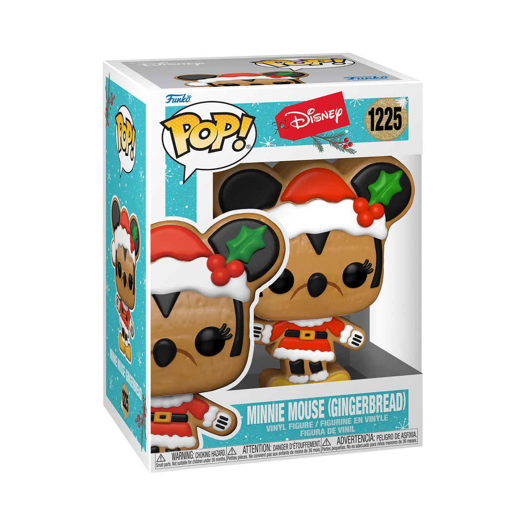 Funko Pop! Disney: Holiday - Minnie Mouse - Lebkuchen - Vinyl-Sammelfigur - Geschenkidee - Offiziell